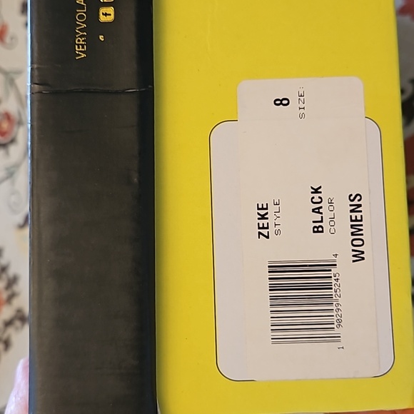 NWT Very Volatile Black Silver Zeke Leather Ankle Boots Zip rhinestone sparkle 8 - Picture 6 of 7